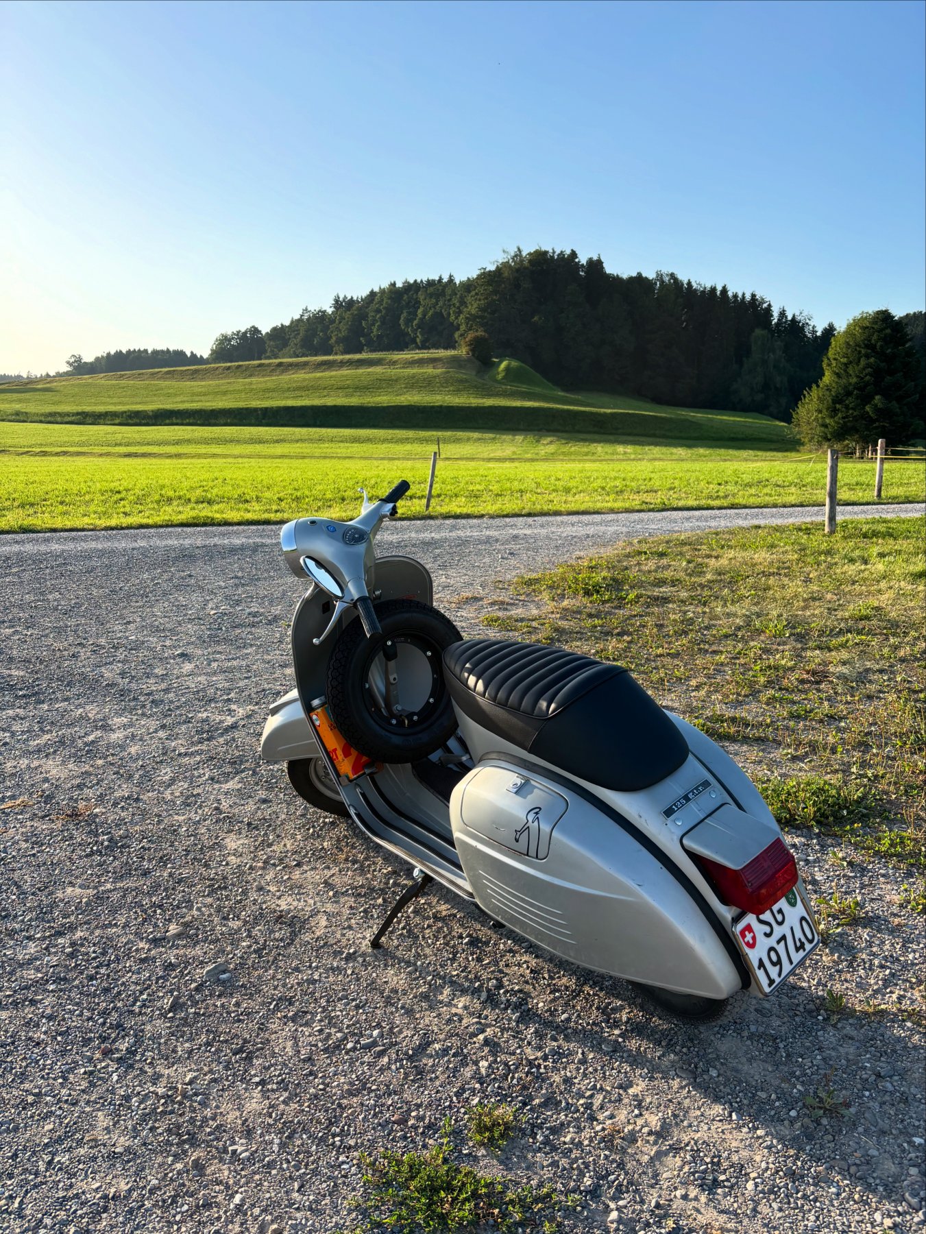 meine Vespa GTR mit dem Jahrgang 1974